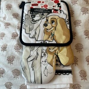 Disney Lady and the Tramp Sketch Kitchen Accessory Set